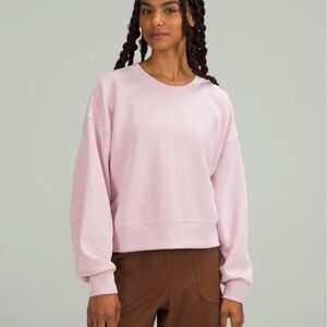 LULULEMON SOFTSTREME PERFECTLY OVERSIZED CROPPED CREW